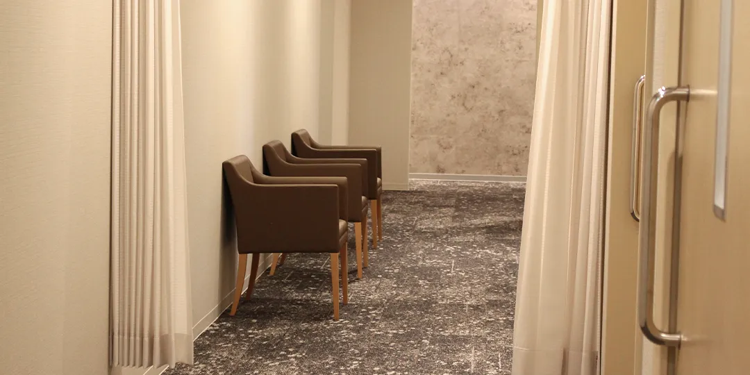 プライバシーに配慮した環境｜ひよりレディースクリニック福岡博多の院内写真