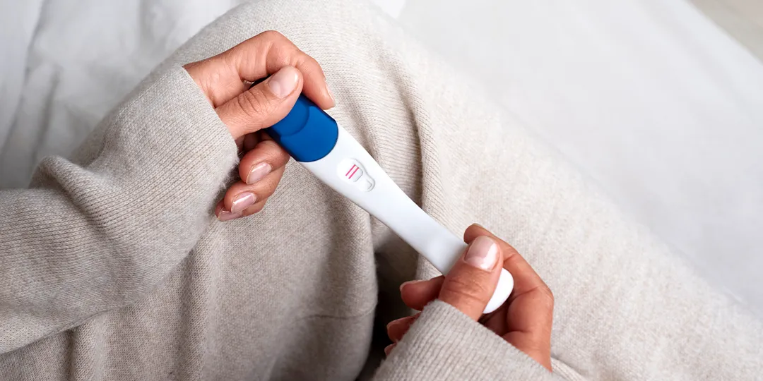 妊娠検査薬陽性のイメージ画像