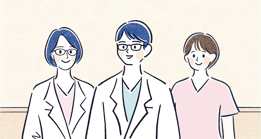 ひよりレディースクリニック福岡博多で働く医師・看護師のイメージ写真